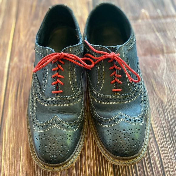 Allen Edmonds Blue Leather Shoes - Picture 9 of 11